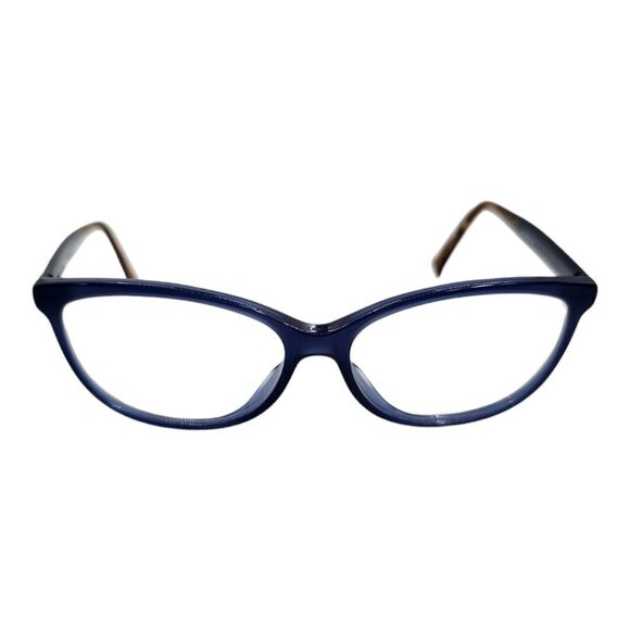 MaxMara women Eyeglasses MM 1266 M23, 54-15-140, Blue/Brown FRAMES ONLY!!! - Picture 1 of 10